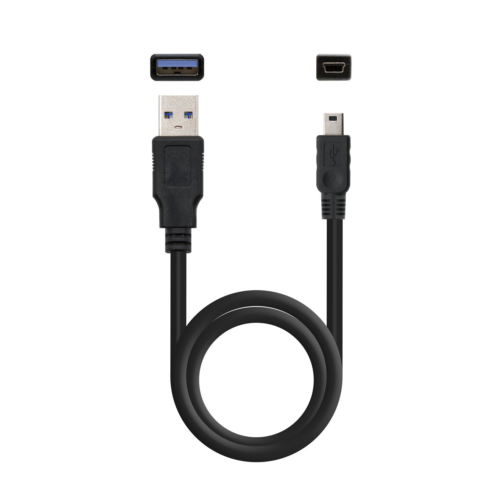 Tooq Carcasa Externa Hdd/Sdd 2.5" Hasta 9,5mm Sata Usb 3.0/3.1 Gen 1 - Negro