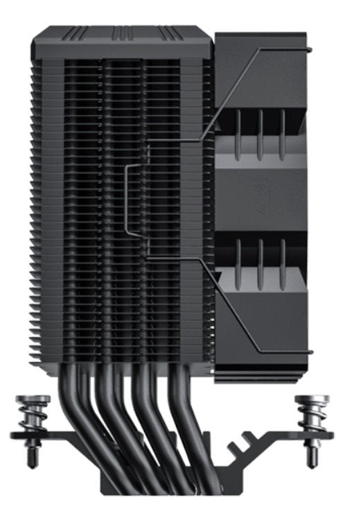 Refrigeración Cpu Gamemax  Cpu Air Cooler  Gamma 90 Digital Bk  Black