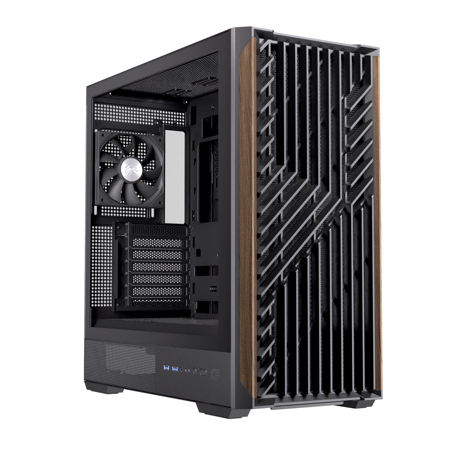 EAN 6977277360134 - Einarex EXCS-PL-800C-B carcasa de ordenador Midi Tower Negro imagen 1