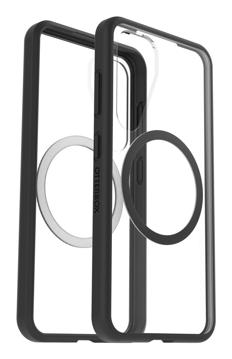 Otterbox React Magnet Qi2 Fr Samsung S25. Negro Crystal