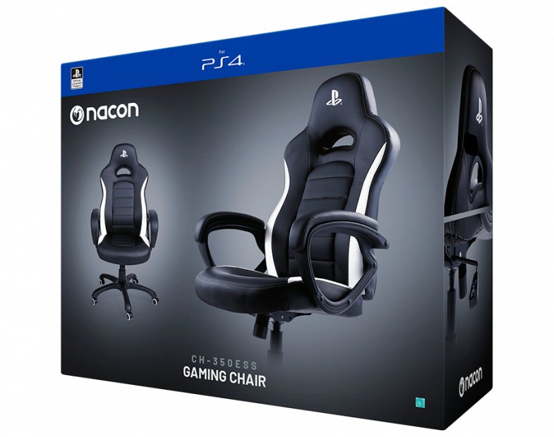 Silla Gaming  Nacon Official Playstation Chair Ch-350 Black