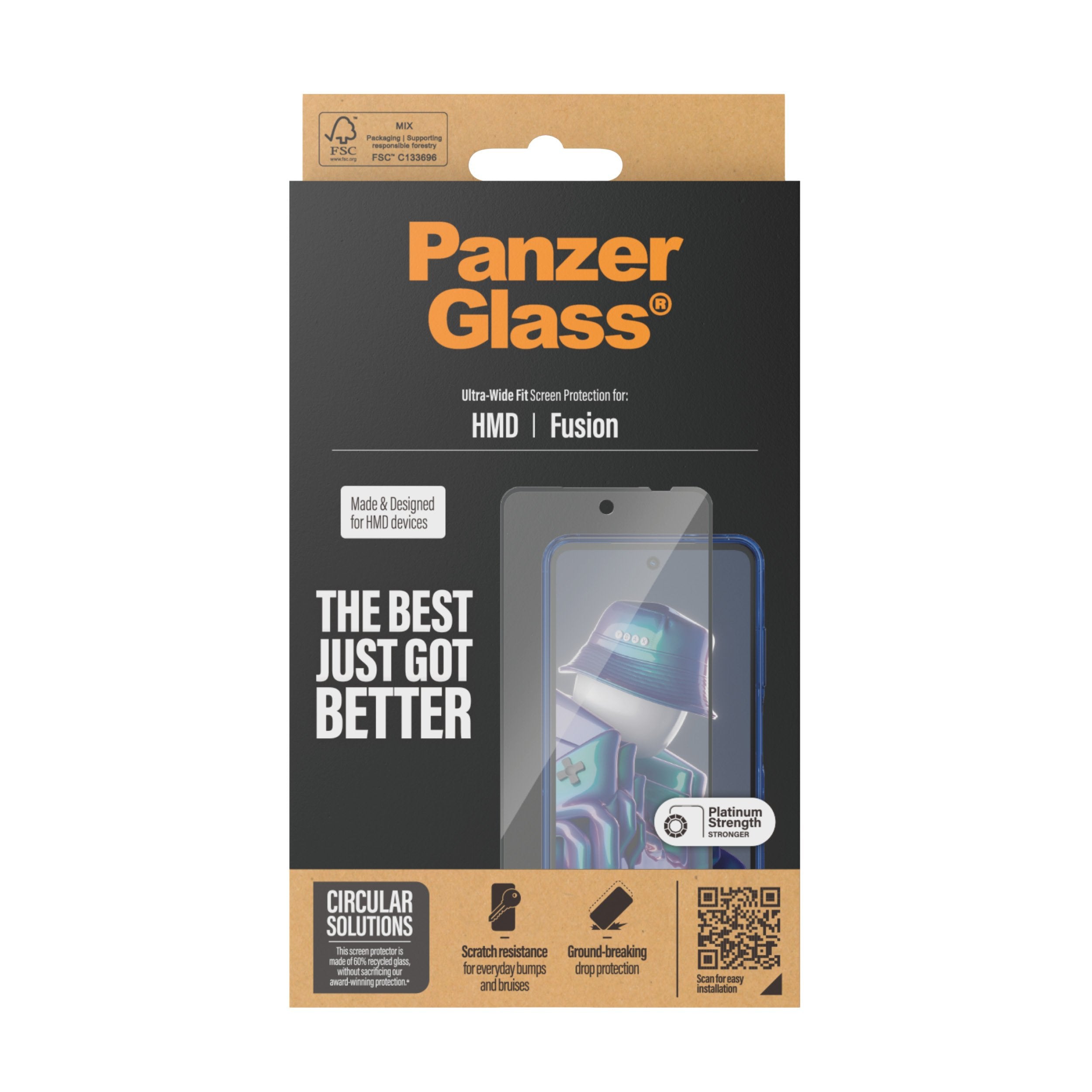 EAN 5715685002199 - PanzerGlass ® Screen Protector HMD Fusion | Ultra-Wide Fit Protector de pantalla 1 pieza(s) imagen 3