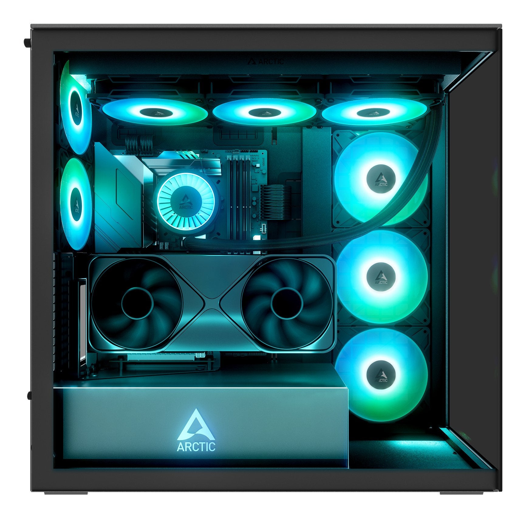 EAN 4895265000584 - ARCTIC Xtender VG Black (Mirror Glass) Midi Tower Negro imagen 7