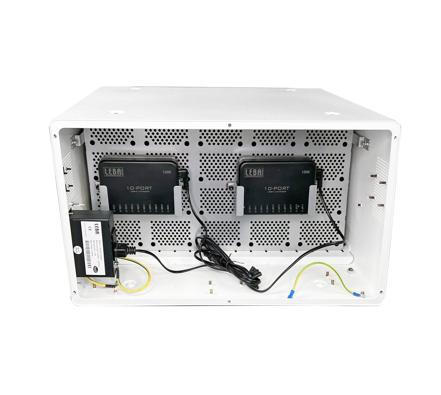 Notecharge 10 Ports, Usb-C 12  Watt (Schuko Plug)