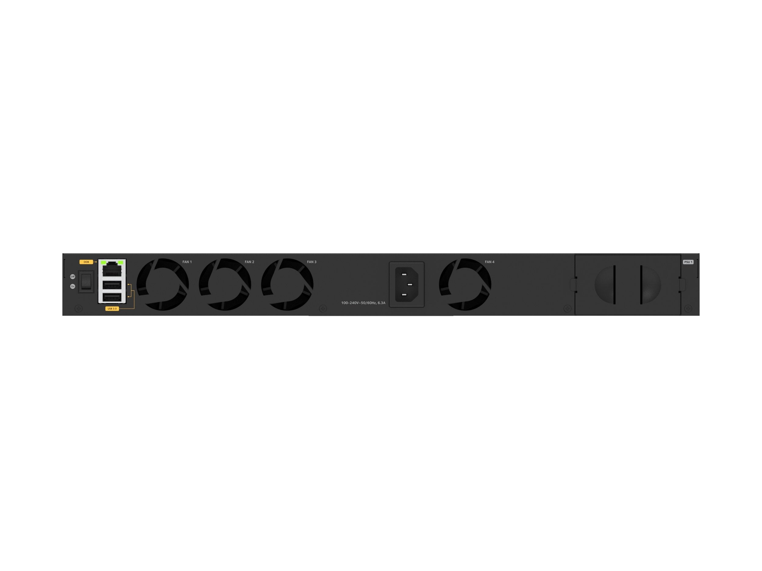 Switch Netgear M4350-24f4v Gestionado L3 Ninguno 1u Negro
