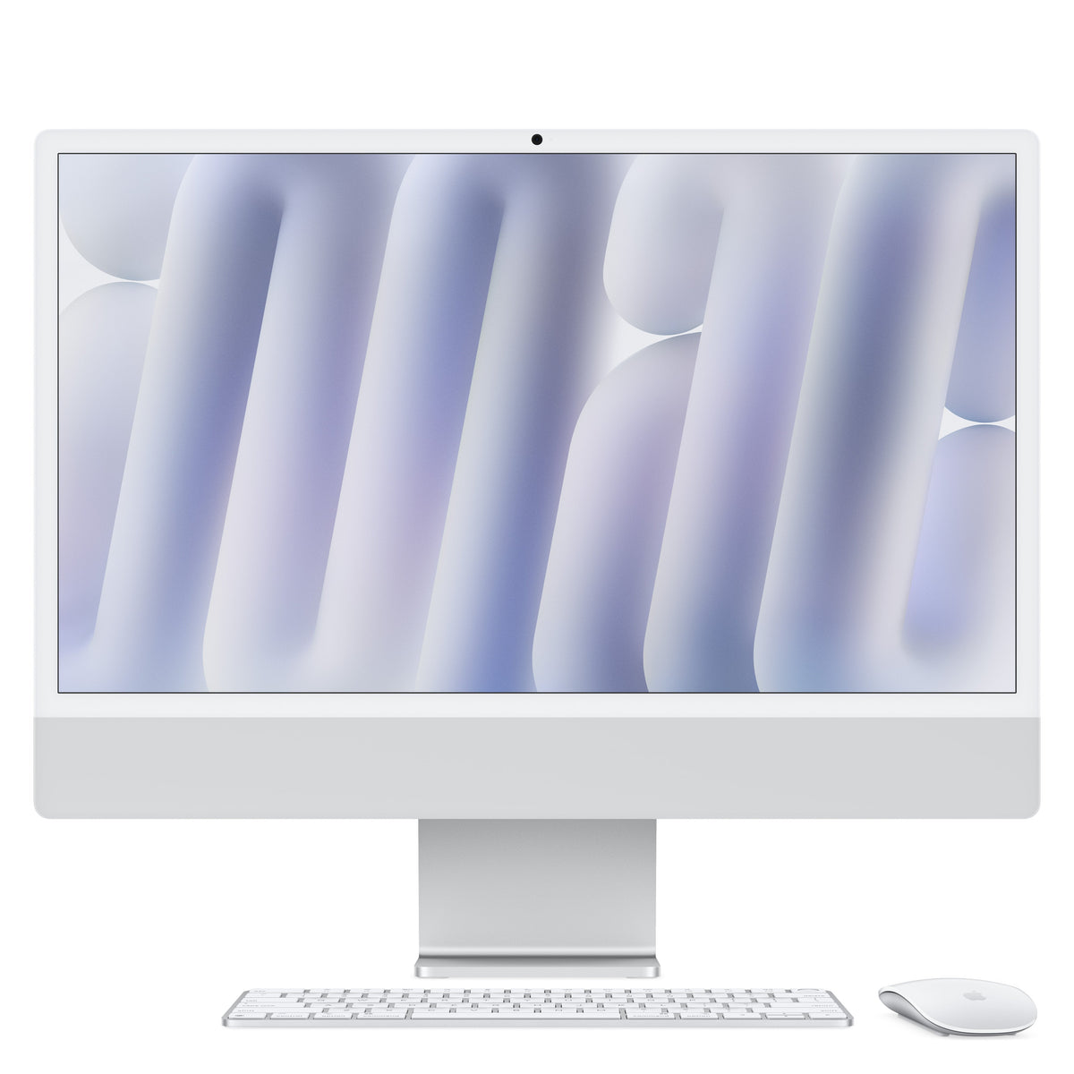Imac Z1ej 59,62cm 23,5zoll Standardglas M4 10c Cpu 10c Gpu 16c N.E. 32gb 1tb Ssd Gbit Eth Mm Makey Tid De Silber