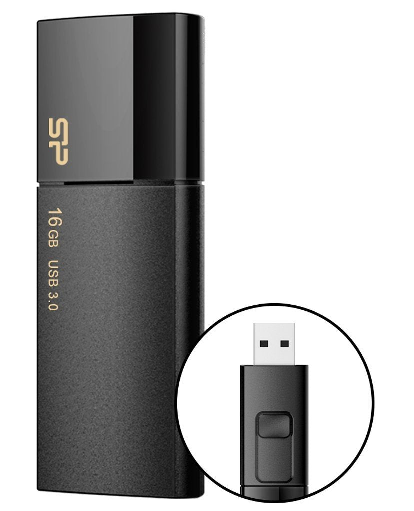 Pendrive Silicon Power Blaze B05 Usb 3.1 64gb Azul
