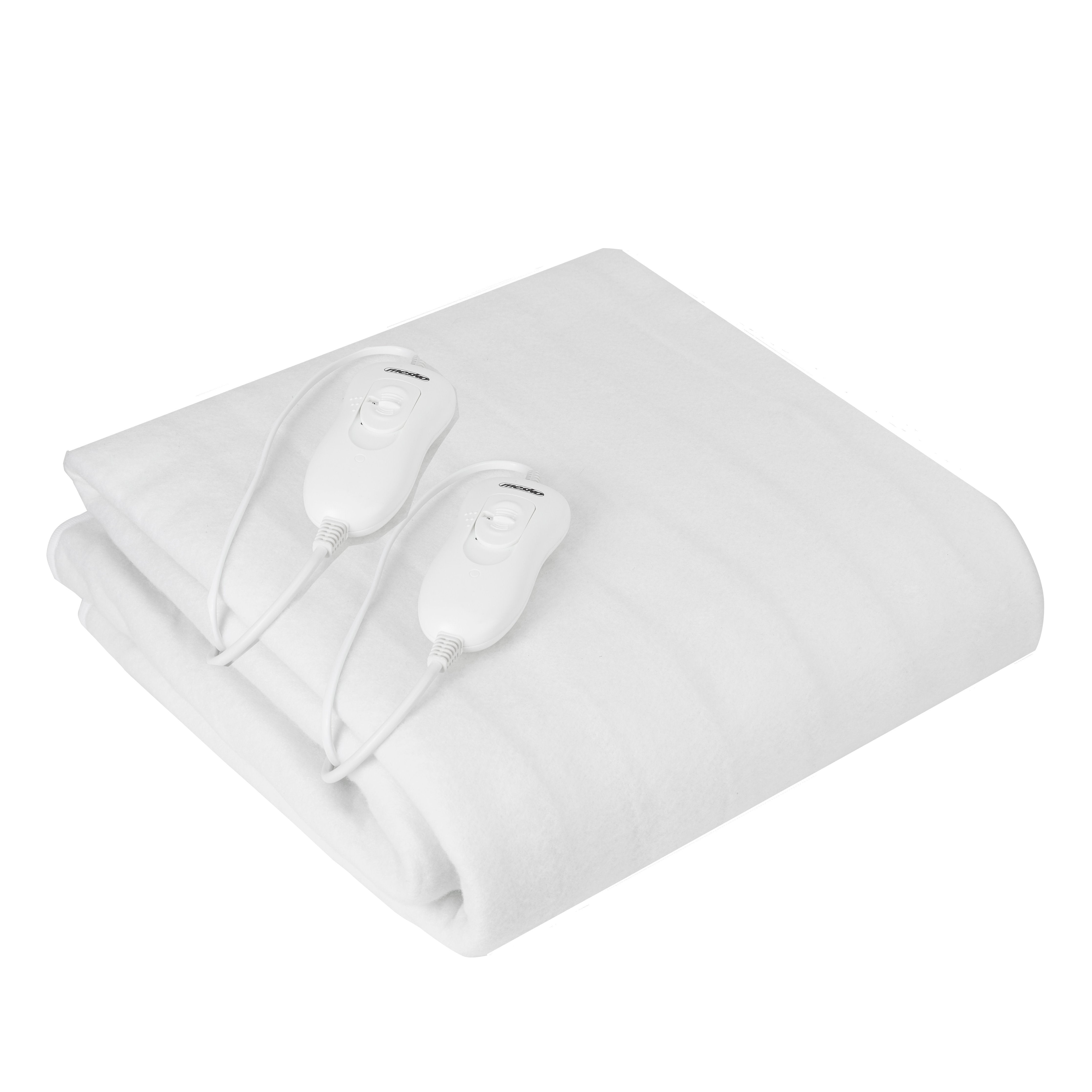 Mesko Home Ms 7420 Manta Eléctrica Y Almohadilla 120 W Blanco Poliéster