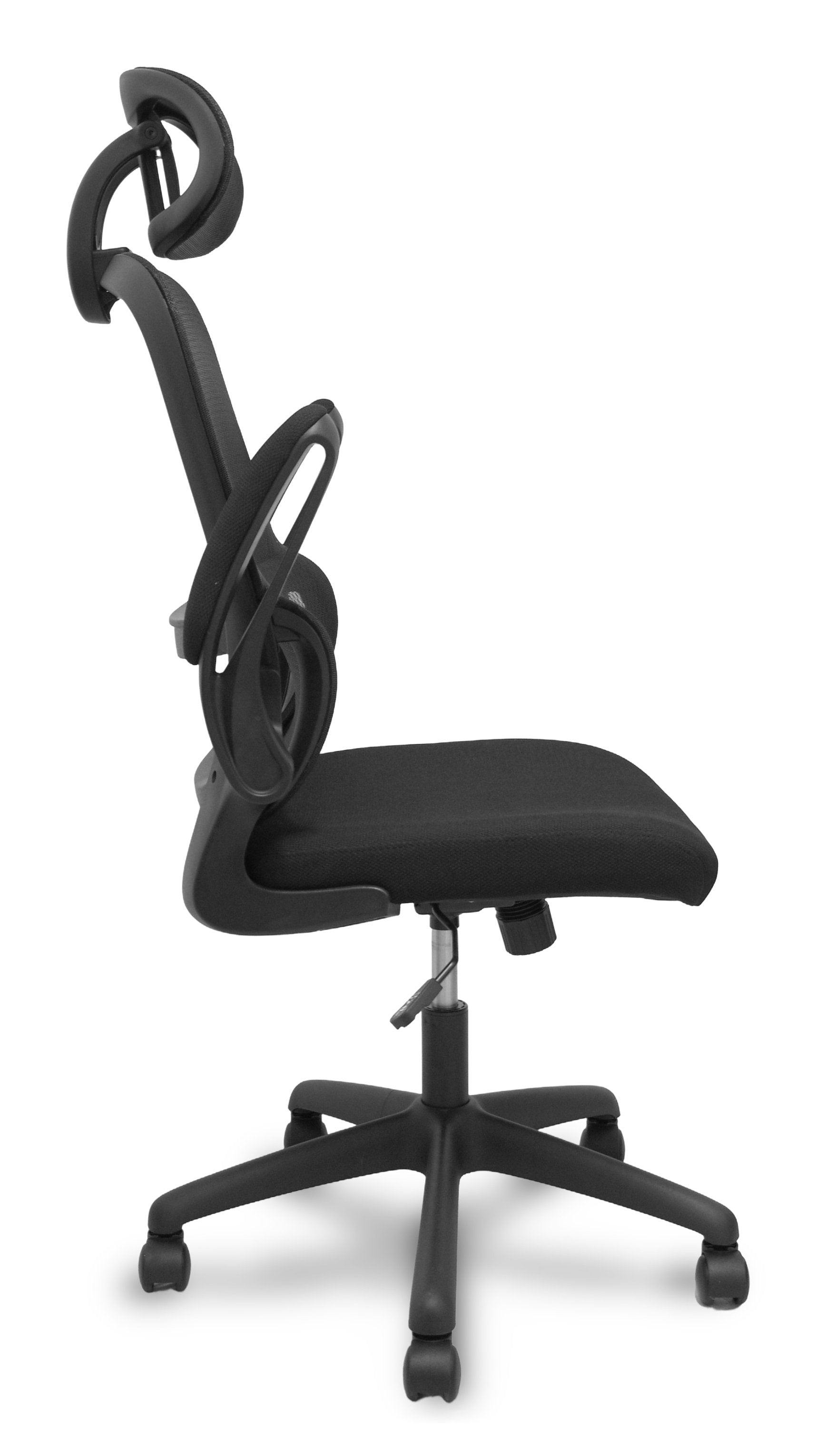 Piqueras Y Crespo Forol Silla Pro525 Respaldo Malla Negro Asiento Tela Color Negro Y Cabecero