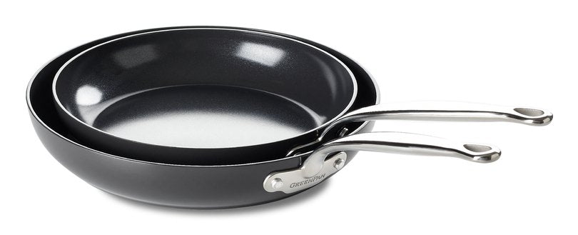 Greenpan Barcelona Pro 2 Pcs Frypan Set 20+28cm Black