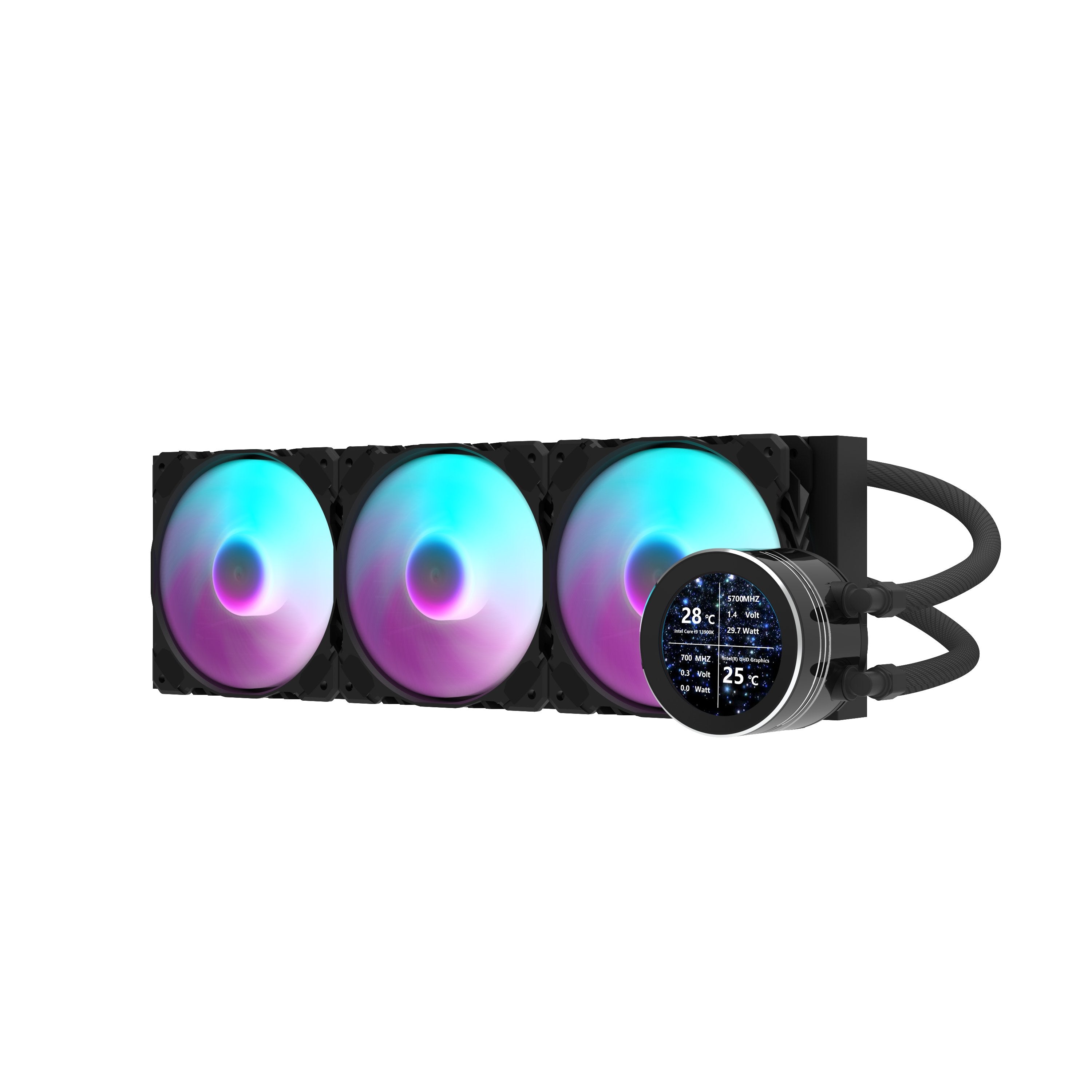 EAN 4711527004513 - darkFlash DW-DN360S-B-ES1 sistema de refrigeración para ordenador Carcasa del ordenador Sistema de refrig imagen 1