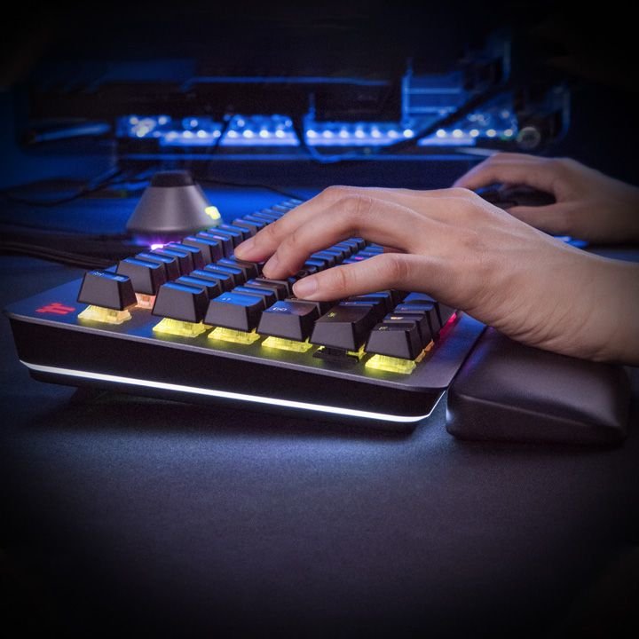 Thermaltake Teclado (Aleman) Argent K5 Rgb Titanio / Negro