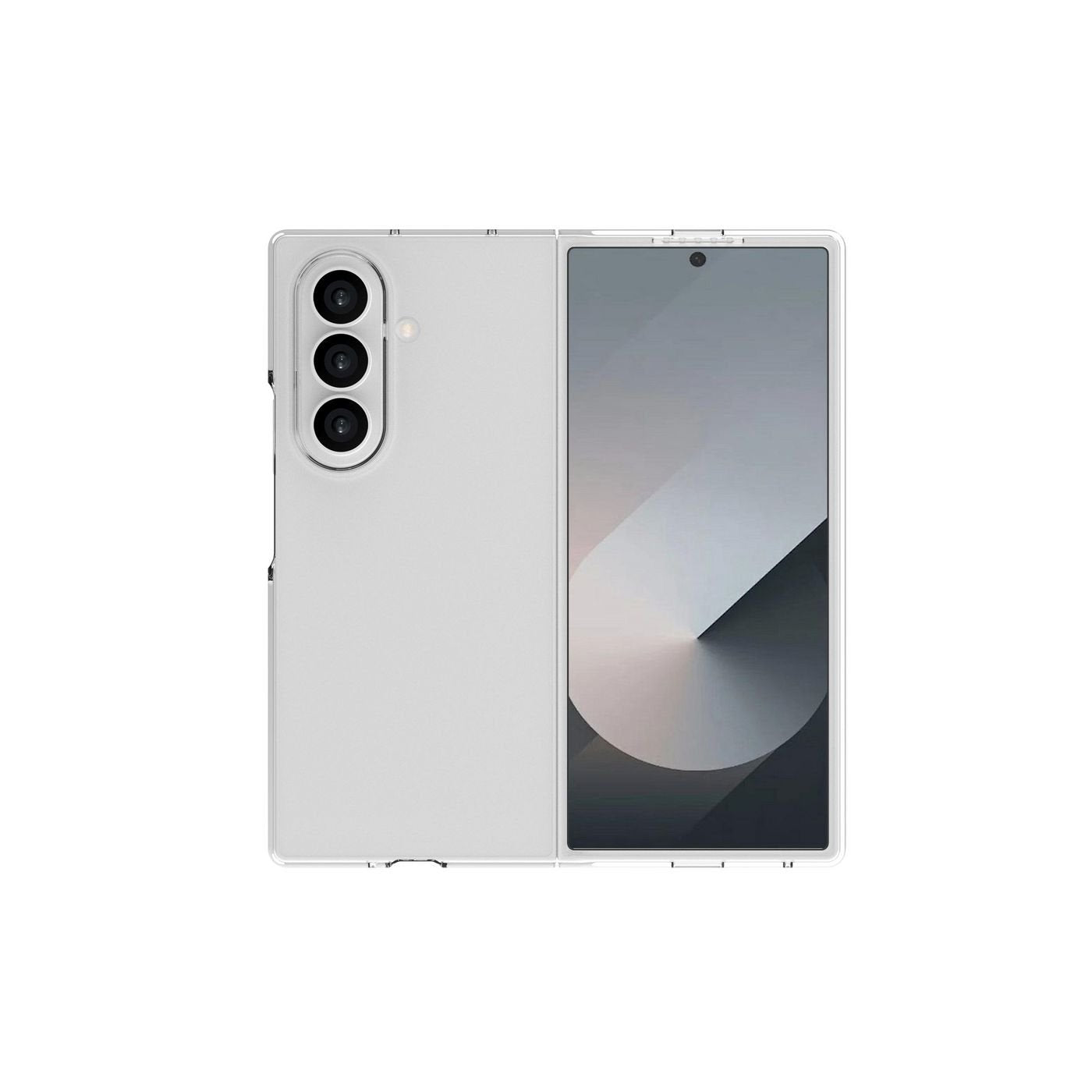 Infinite (Grs) Paris Z Fold7  Galaxy Clear Cover. Material: