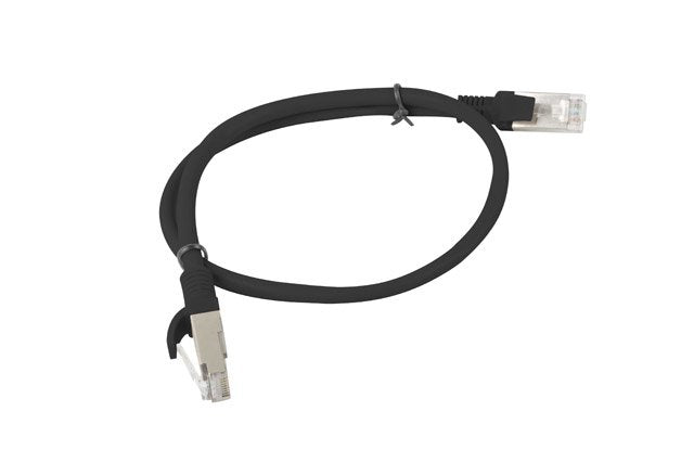 EAN 5901969406696 - Lanberg PCU5-10CC-0050-BK cable de red Negro 0,5 m Cat5e U/UTP (UTP) imagen 2