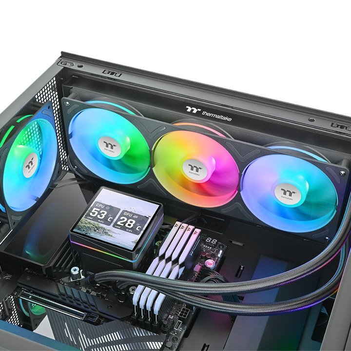 Refrigeración Líquida Cpu K Thermaltake Th360 V3 Ultra Argb Sync Aio Negro