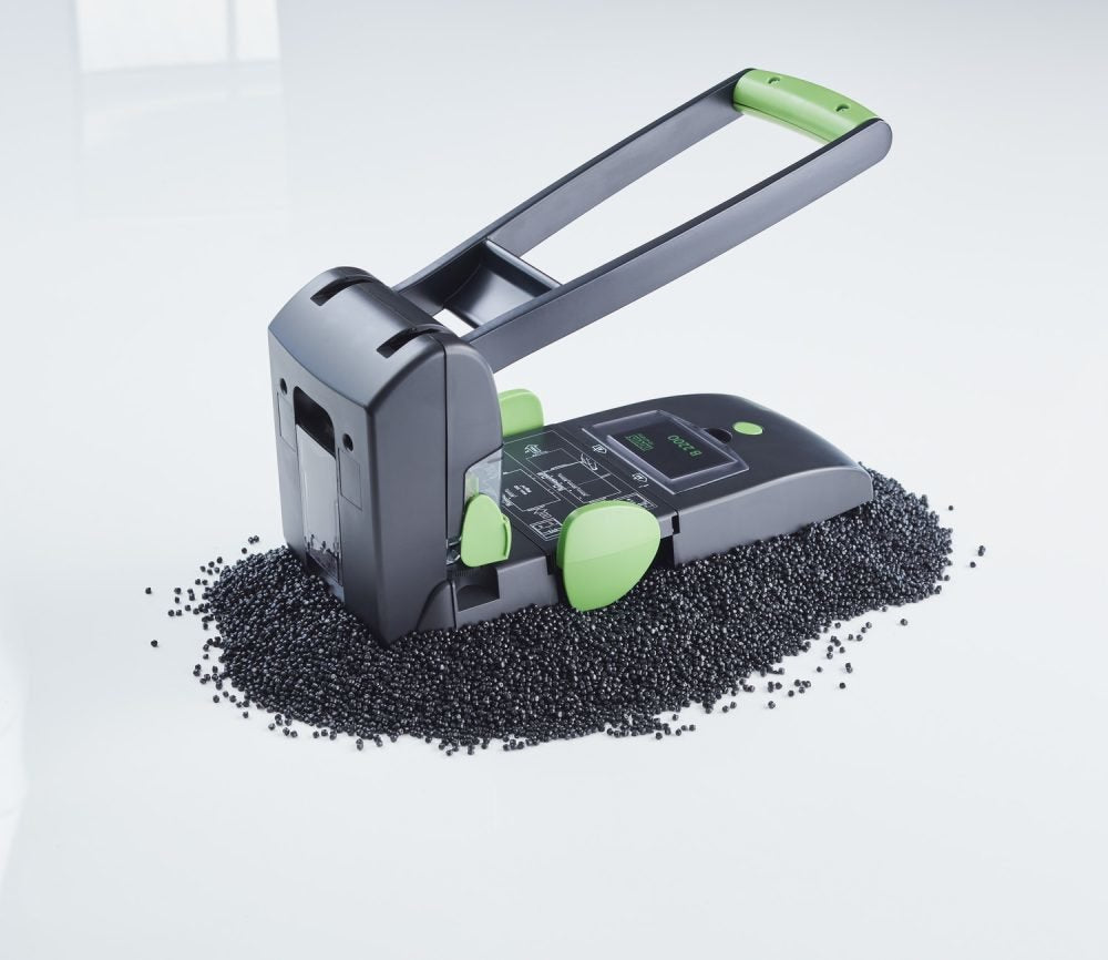 Novus B 2200 Re+New Perforadora Para Gruesos - Fabricado Con Plastico Reciclado - Hasta 200 Hojas - Perforacion De 2 O 4 Agujeros