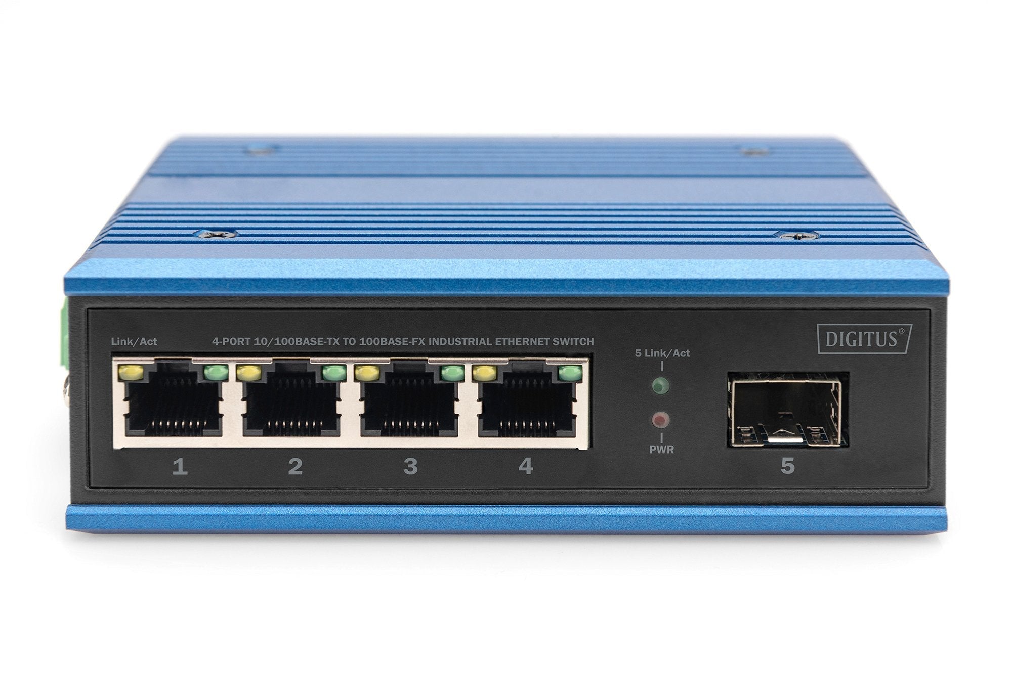 EAN 4016032485490 - Digitus DN-651130 switch No administrado Fast Ethernet (10/100) Negro, Azul imagen 3