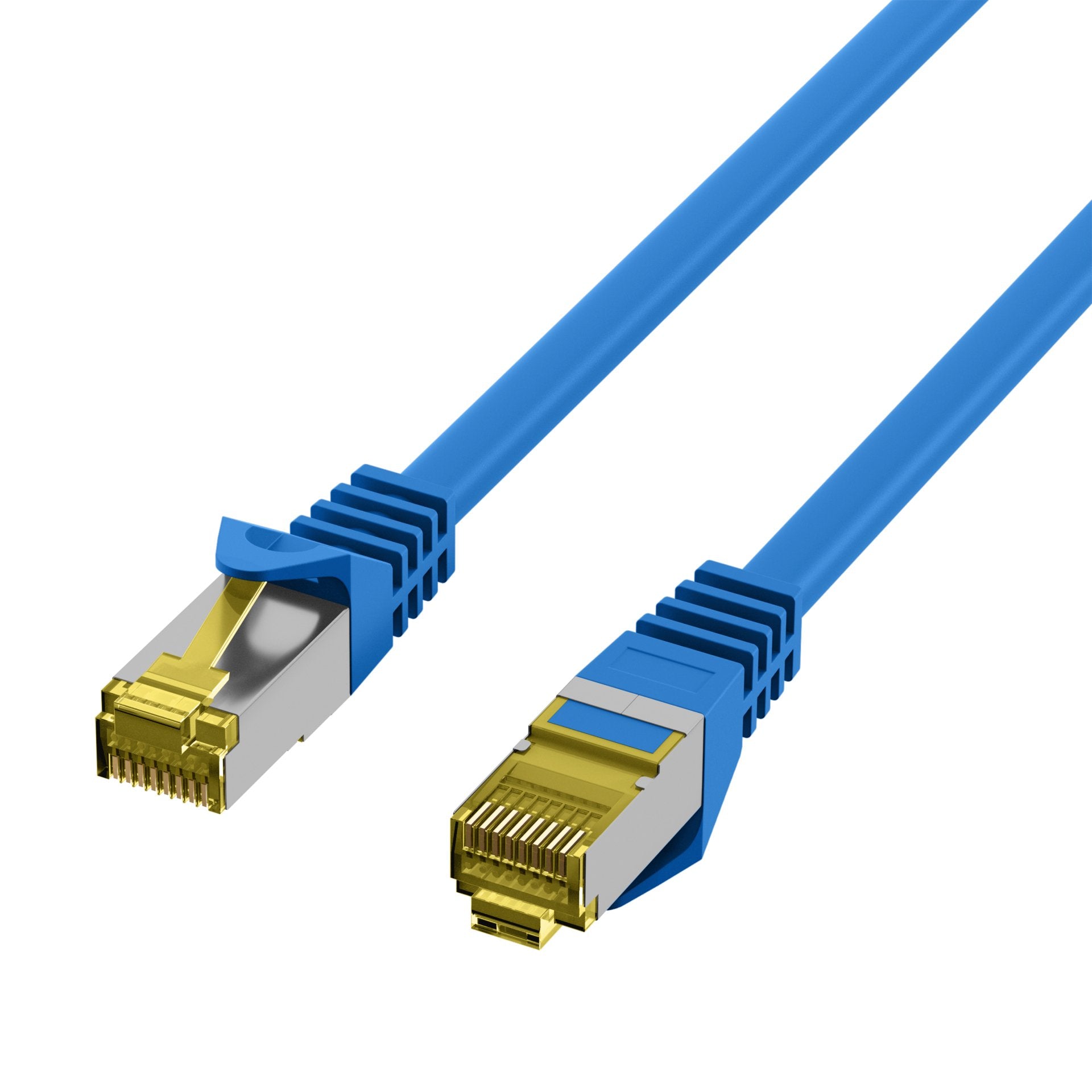 Efb Rj45 Cable De Red Cat.6a S Ftp Lszh Cat.7 Rohcable Azul