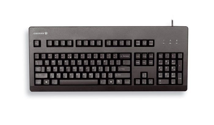 Teclado Cherry G80 3000 Mecanico Contacto De Oro Usb Ps2 Negro