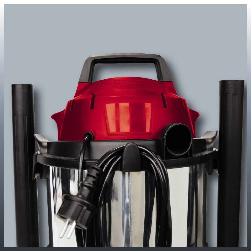 Einhell Tc-Vc 1812 S, Aspirador En Seco/Mojado (Rojo) 2342370