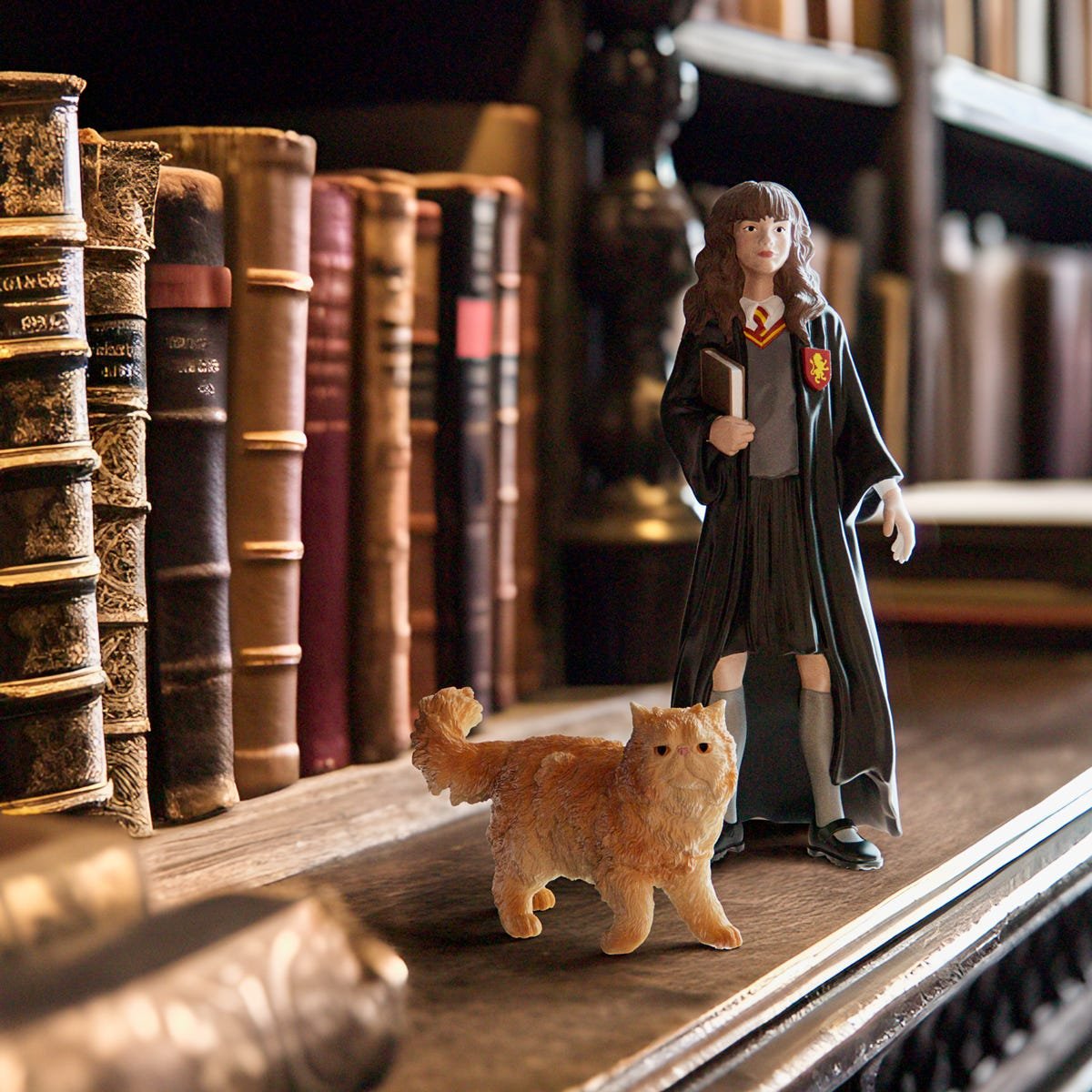 Figura Schleich Wizarding World Hermione Y Crookshanks 42635