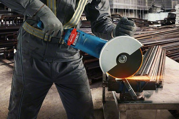 Amoladora Angular Bosch Professional Gws 24-230 Pz Professional Azul, 2.400 W 06018c3400