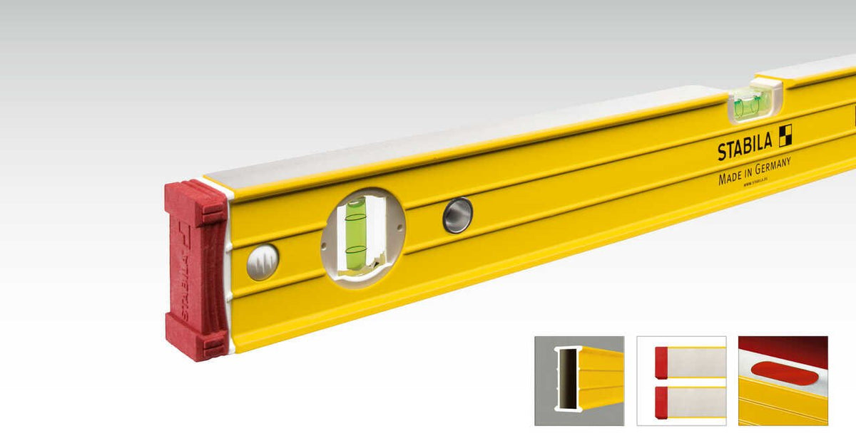 Stabila 15855 - Wasserwaage Con Seltenerd-Magnet Type 96-2 M