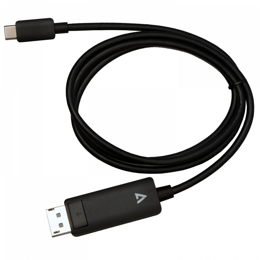 EAN 662919114713 - V7 V7USBCDP14-1M adaptador de cable de vídeo DisplayPort USB Tipo C Negro imagen 6