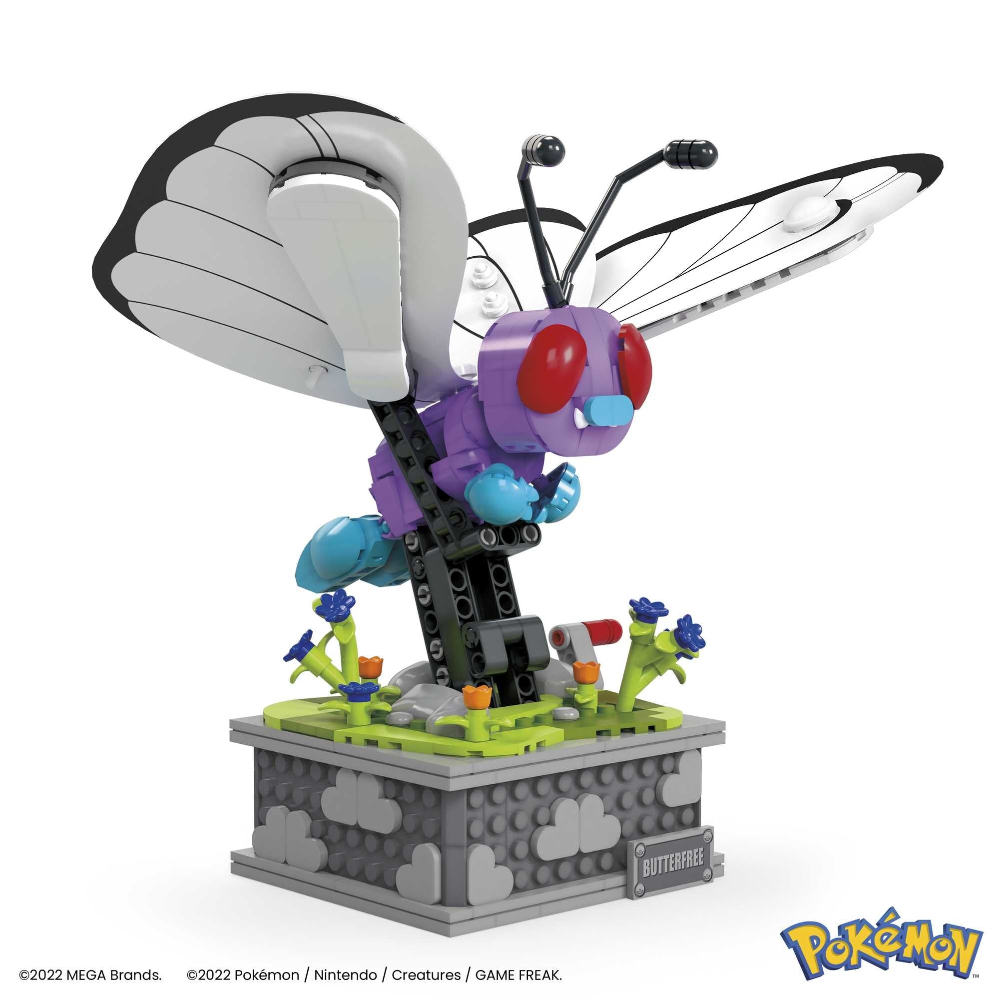 Mega Construx Pokémon Motion Butterfree Kit De Construcción Hkt22