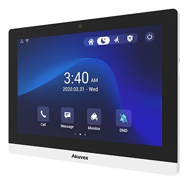 Akuvox Indoor-Mation C319s, Touch Screen, Android, Poe, White