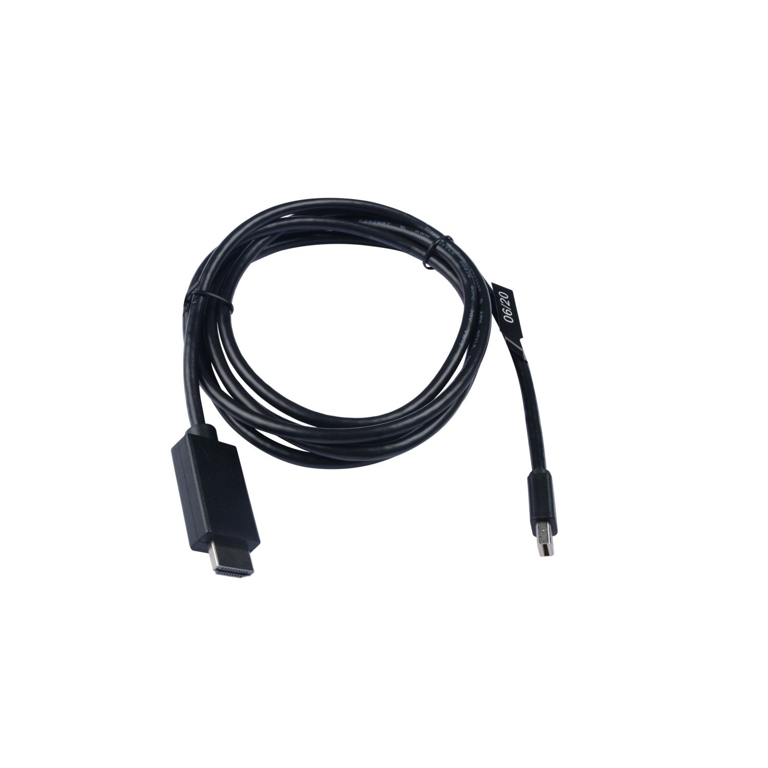 V7 Mini Displayport Macho A Hdmi Macho, 2 Metros, Unidireccional Desde Displayport Color Negro, Máxima Resolución De Vídeo De 1080p
