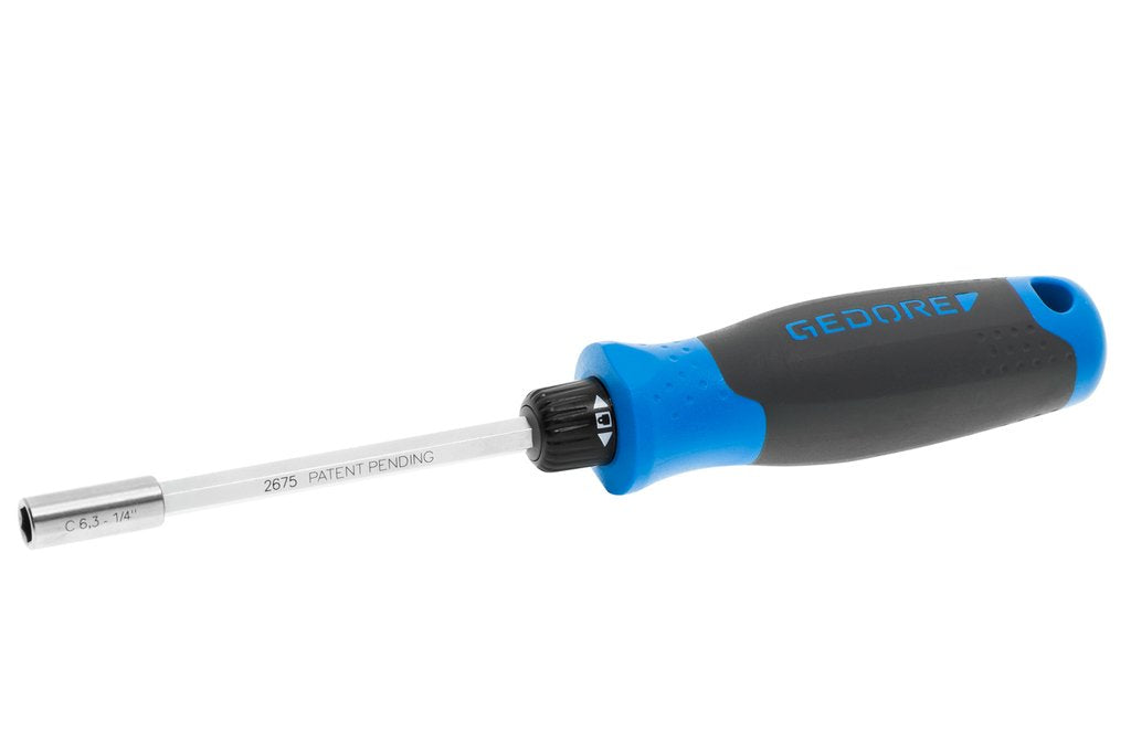 Gedore Destornillador De Carraca Silentgear 1/4" 2675