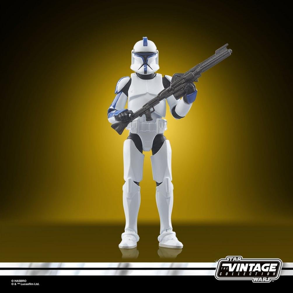 Figura Hasbro Star Wars Ahsoka Clone Trooper Lieutenament