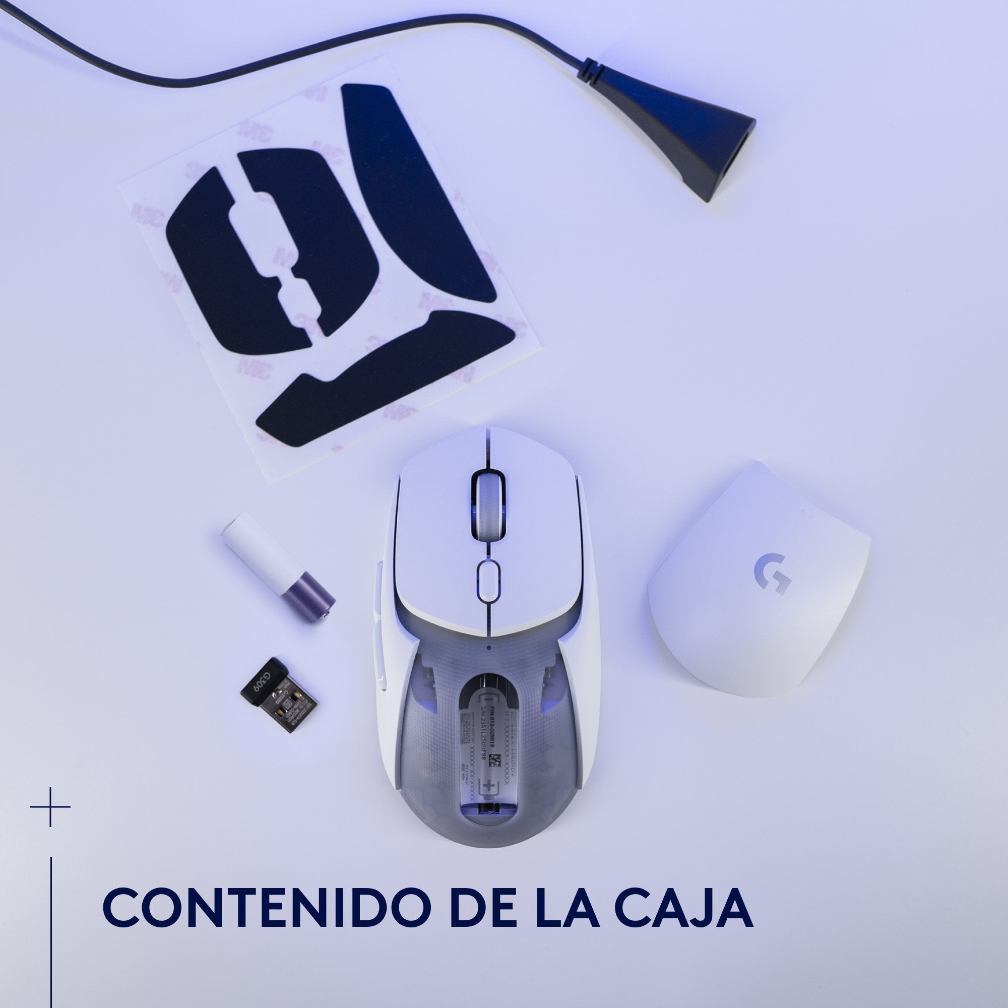 Ratón Inalámbrico Logitech G G309 Gaming Óptico 6 Botones Bluetooth 2.4 Ghz Logitech Lightspeed Blanco
