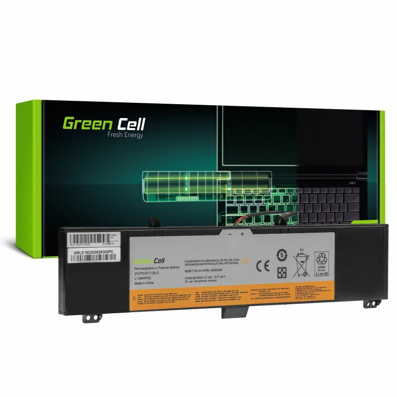 Greencell Laptop Battery For Lenovo Y50 Y70 7.4v 6400mah