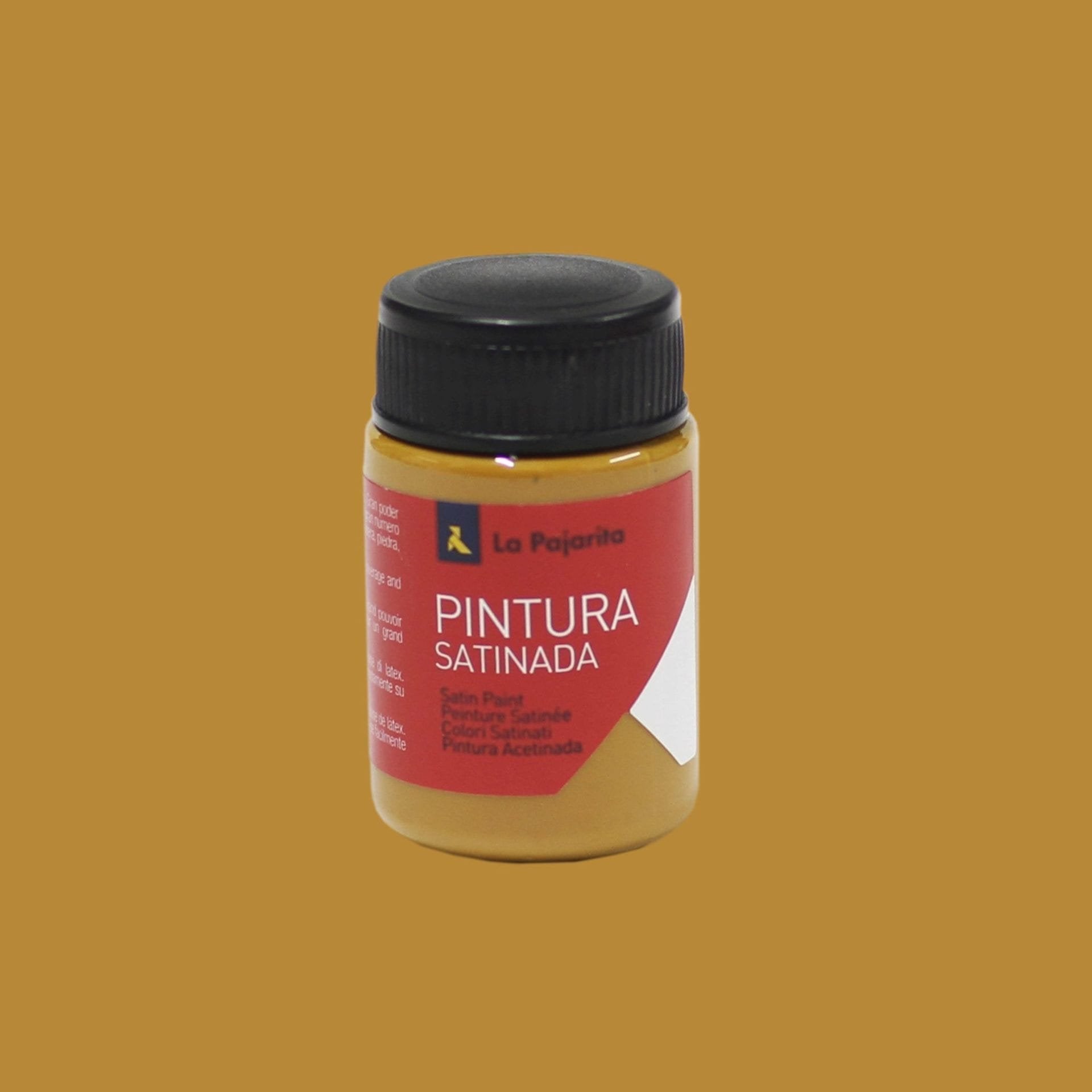 La Pajarita Témpera Escolar Bote De 35ml Satinada Rojo Teja L-30
