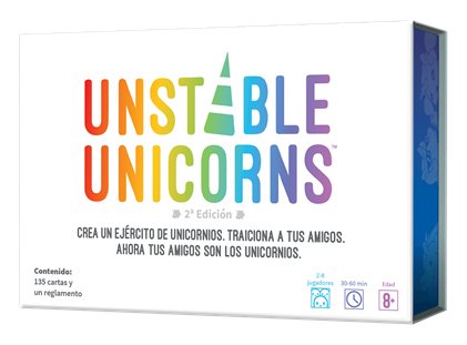 Juego De Mesa Unstable Unicorns Pegi 8