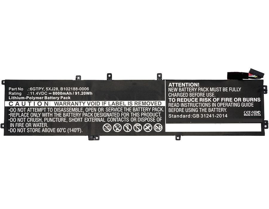 EAN 5706998637345 - CoreParts MBXDE-BA0090 refacción para laptop Batería imagen 1