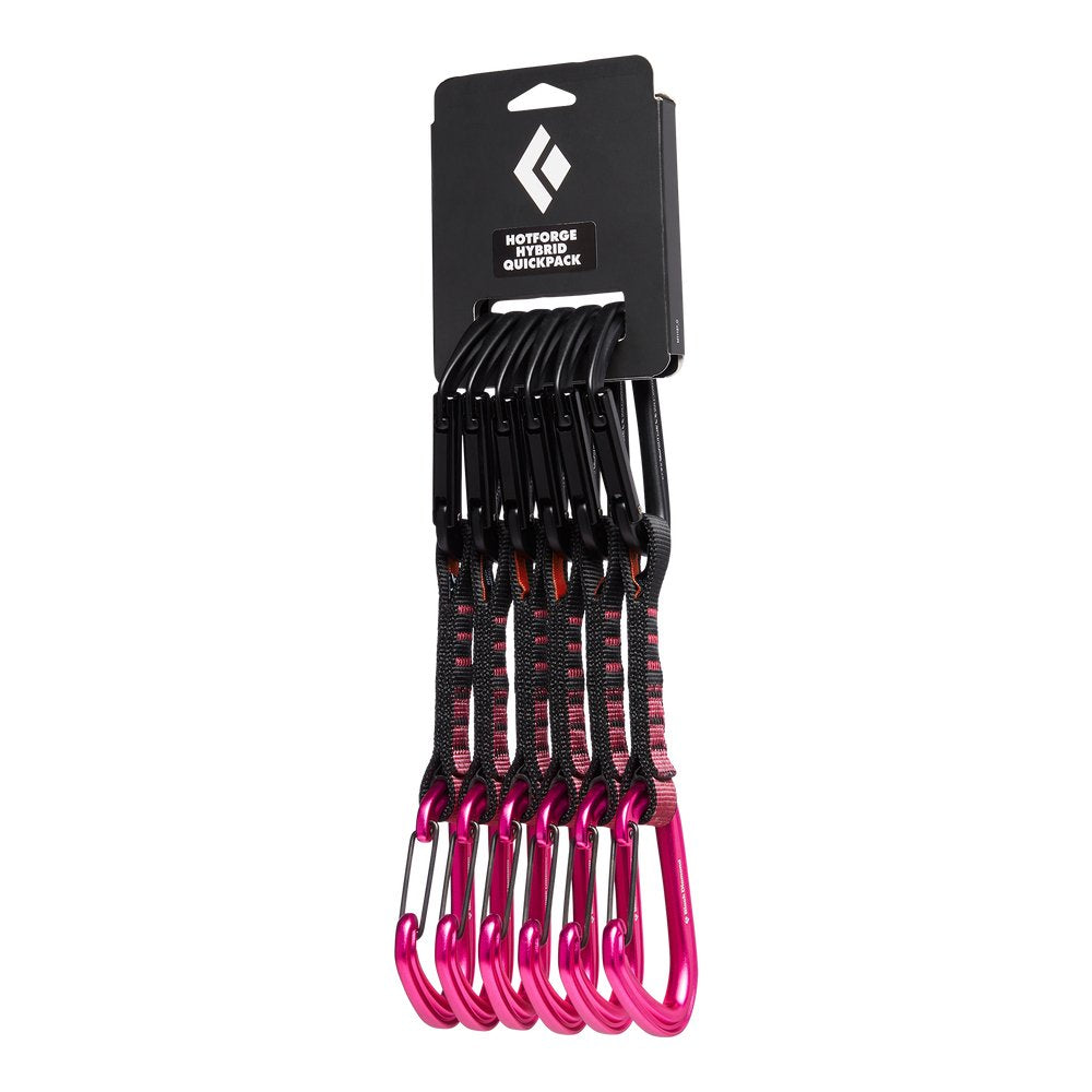 Zestaw Ekspresów Black Diamond Hotforge Hybrid Quickpack 12cm - Ultra Pink
