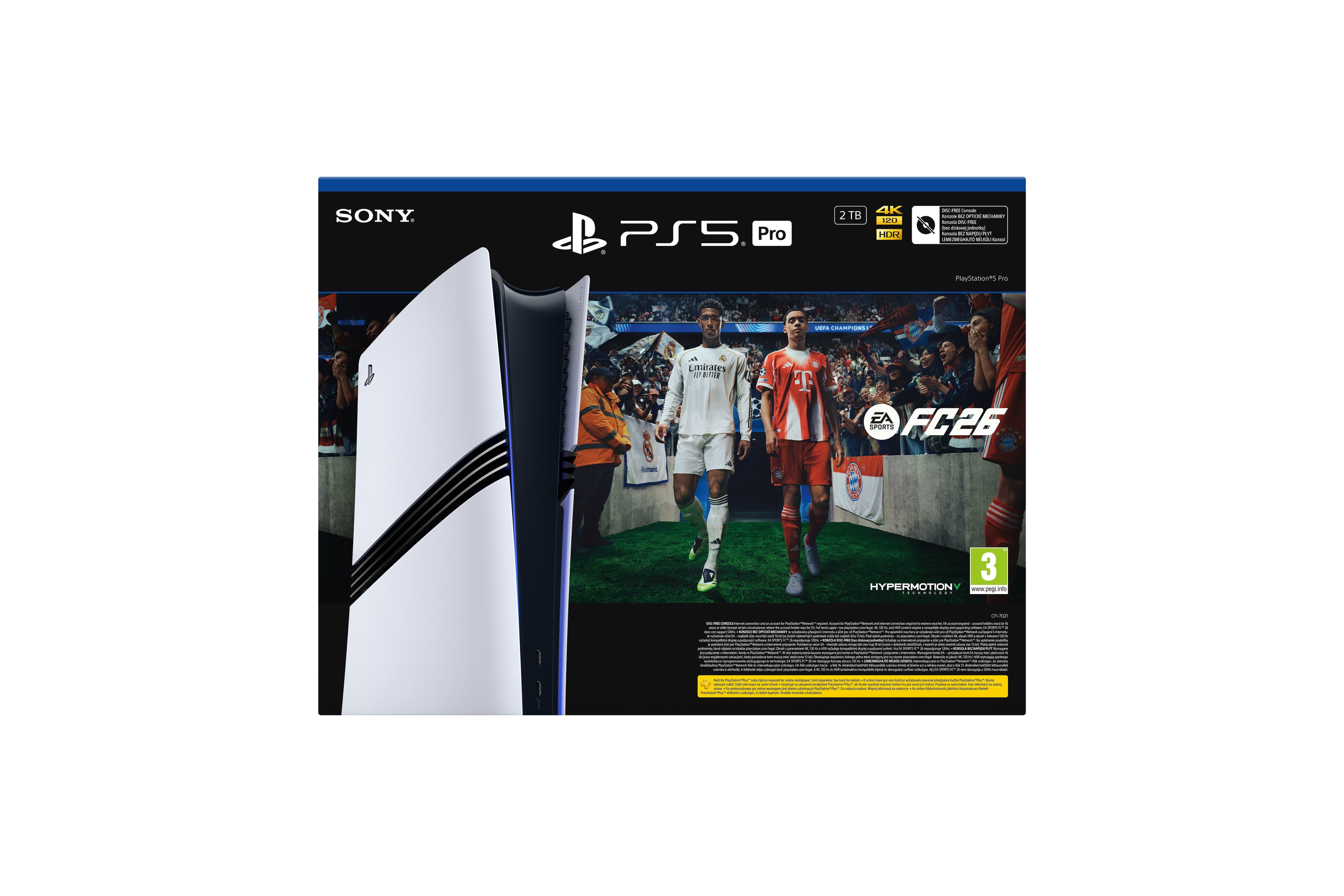 Sony Playstation 5 Pro Fc26 Bundle 2 Tb Wifi Negro, Blanco