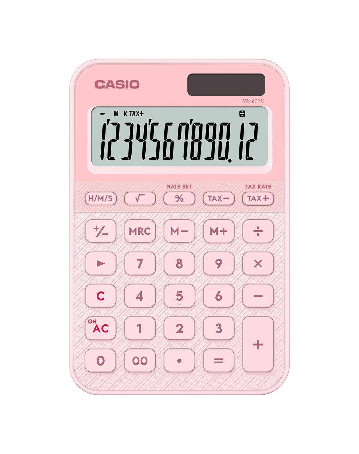 EAN 4549526621277 - Casio MS-20YC calculadora Escritorio Calculadora básica Rosa claro imagen 1