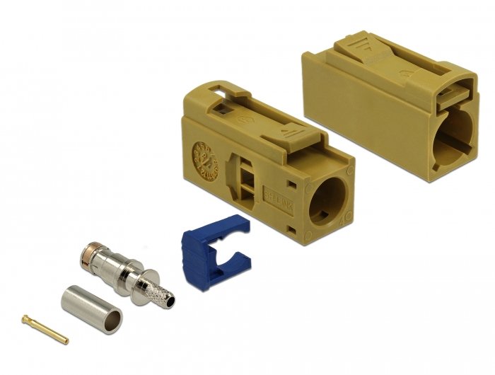 Delock Fakra K Hembra De 25 Mm (Largo) Para Prensar