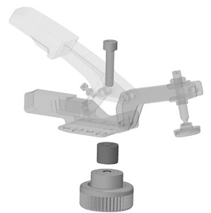 EAN 4008158040301 - BESSEY STC-HH50-T20 abrazadera Kit de prensas rápidas de palanca 4 cm Negro, Rojo, Acero imagen 2