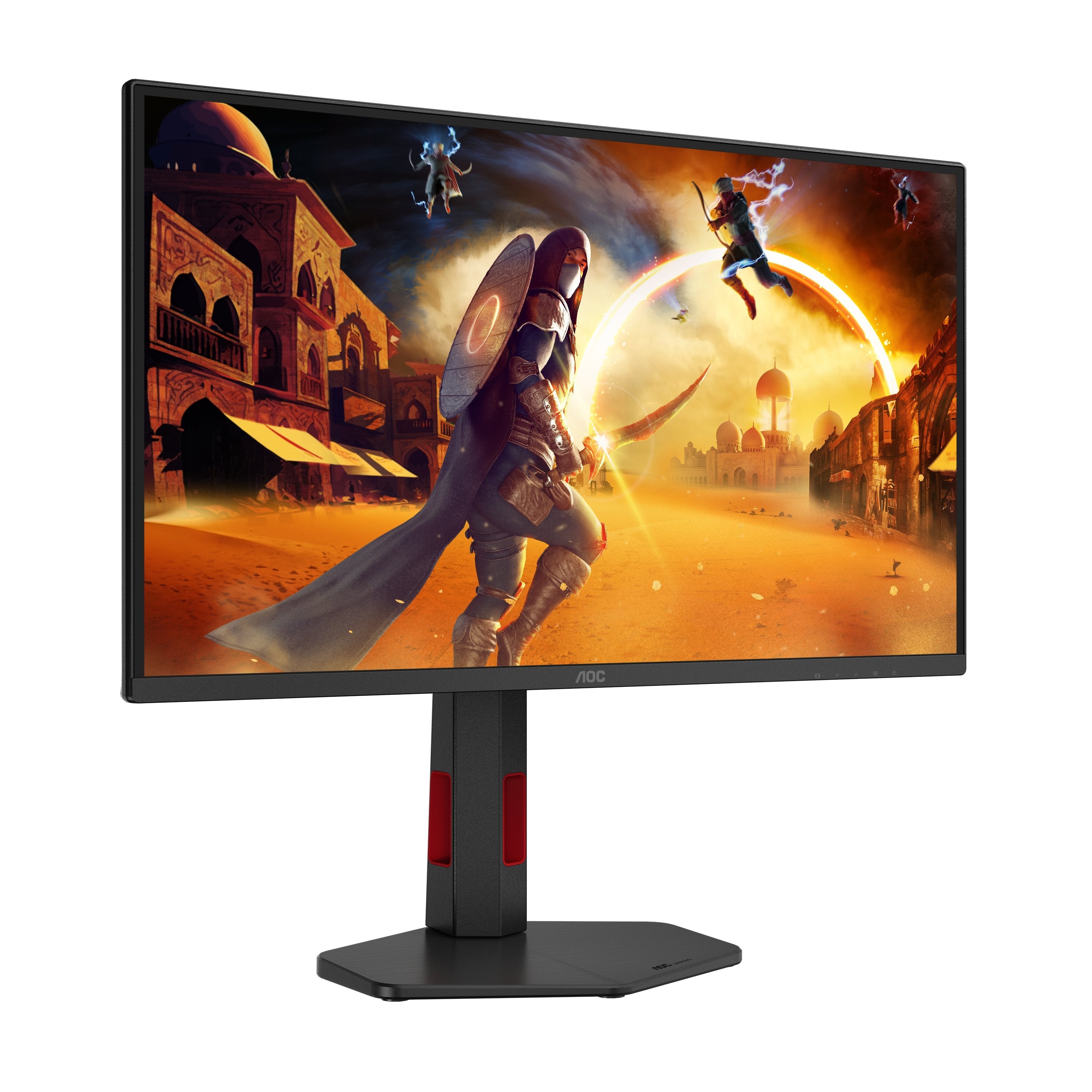 Monitor Aoc G4 Q25g4sr  24.5" 2560 X 1440 Pixeles Quad Hd Led Negro, Rojo