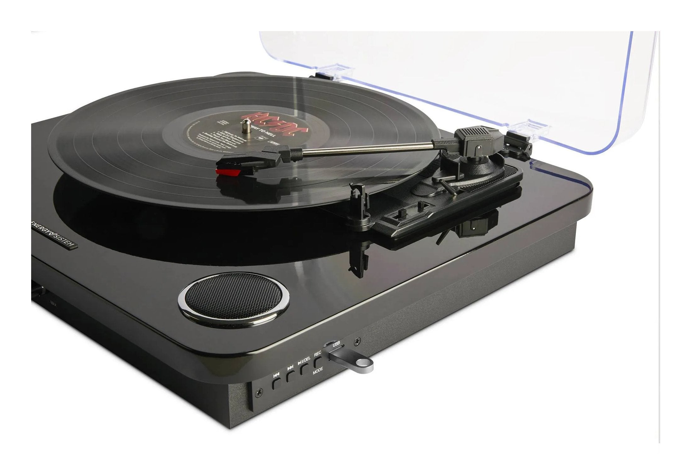 Tocadiscos Energy Sistem Bluetooth - Reproduccion Suave - Grabacion Usb - Acabado En Bambu - Compatible Con 33/45/78