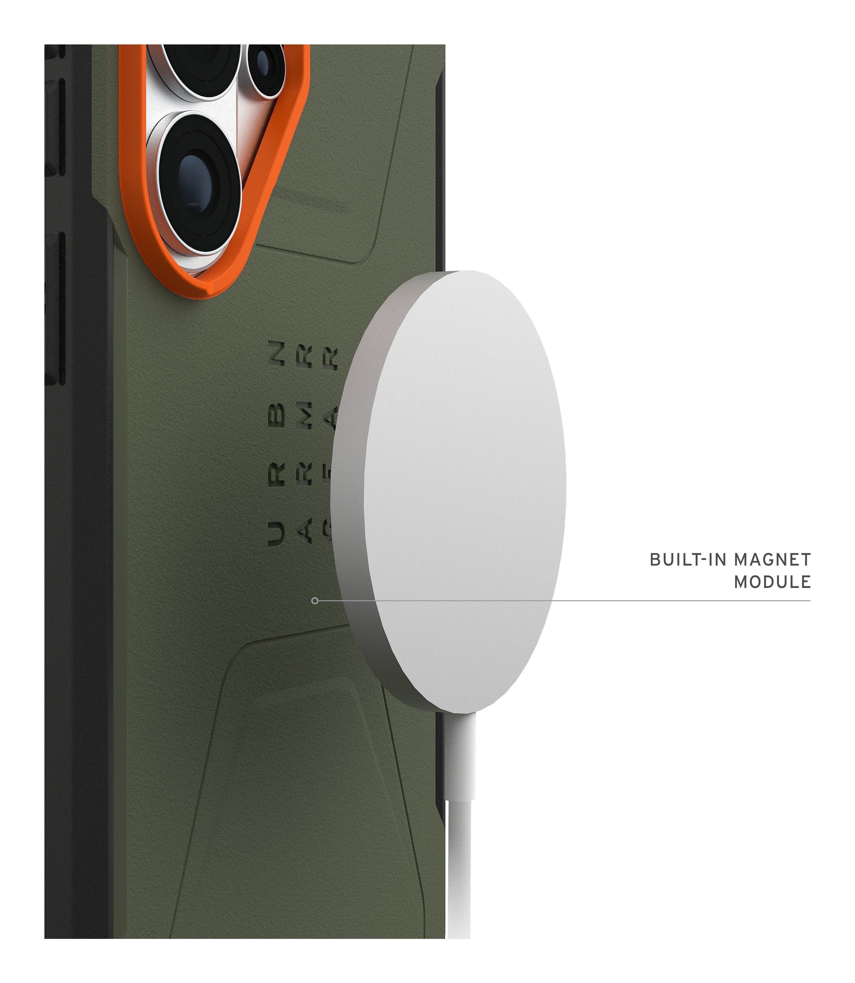 Uag Funda Civil Oliva Naranja Samsung Galaxy S26 Ultra