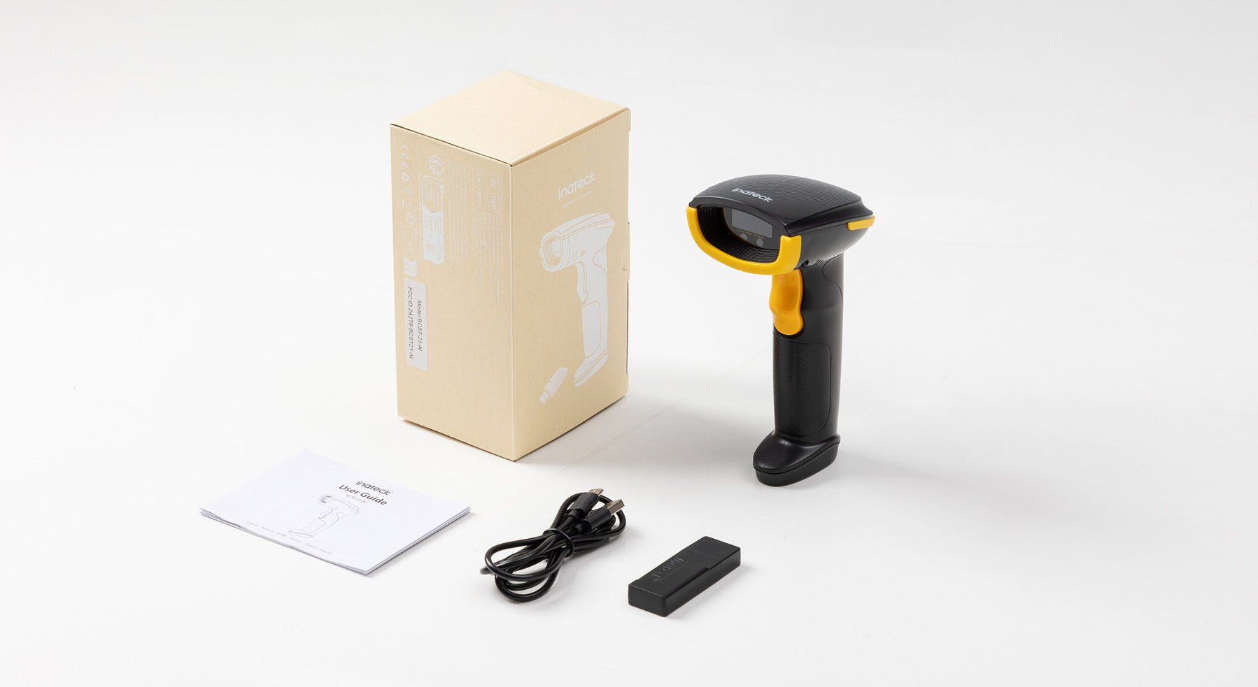 Inateck Barcodescanner 21 Ai Negro [Bcm-21-Ai_negro]