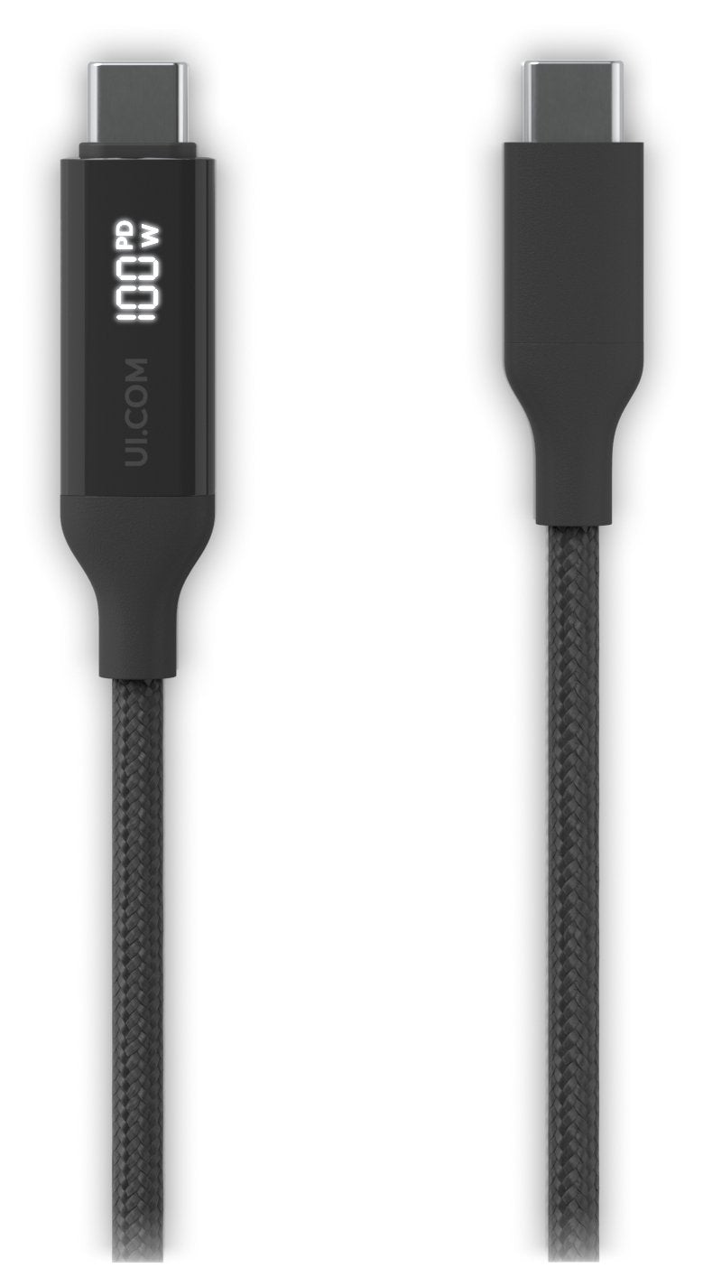 EAN 0810084696217 - Ubiquiti UACC-Cable-USB-100W-0.3M-BK cable USB 0,3 m USB C Negro, Gris imagen 2