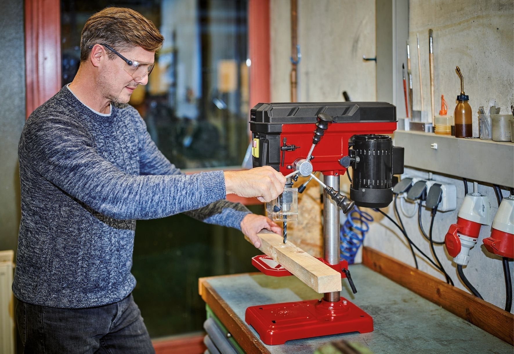 Taladro De Columna Einhell  Tc-Bd 500