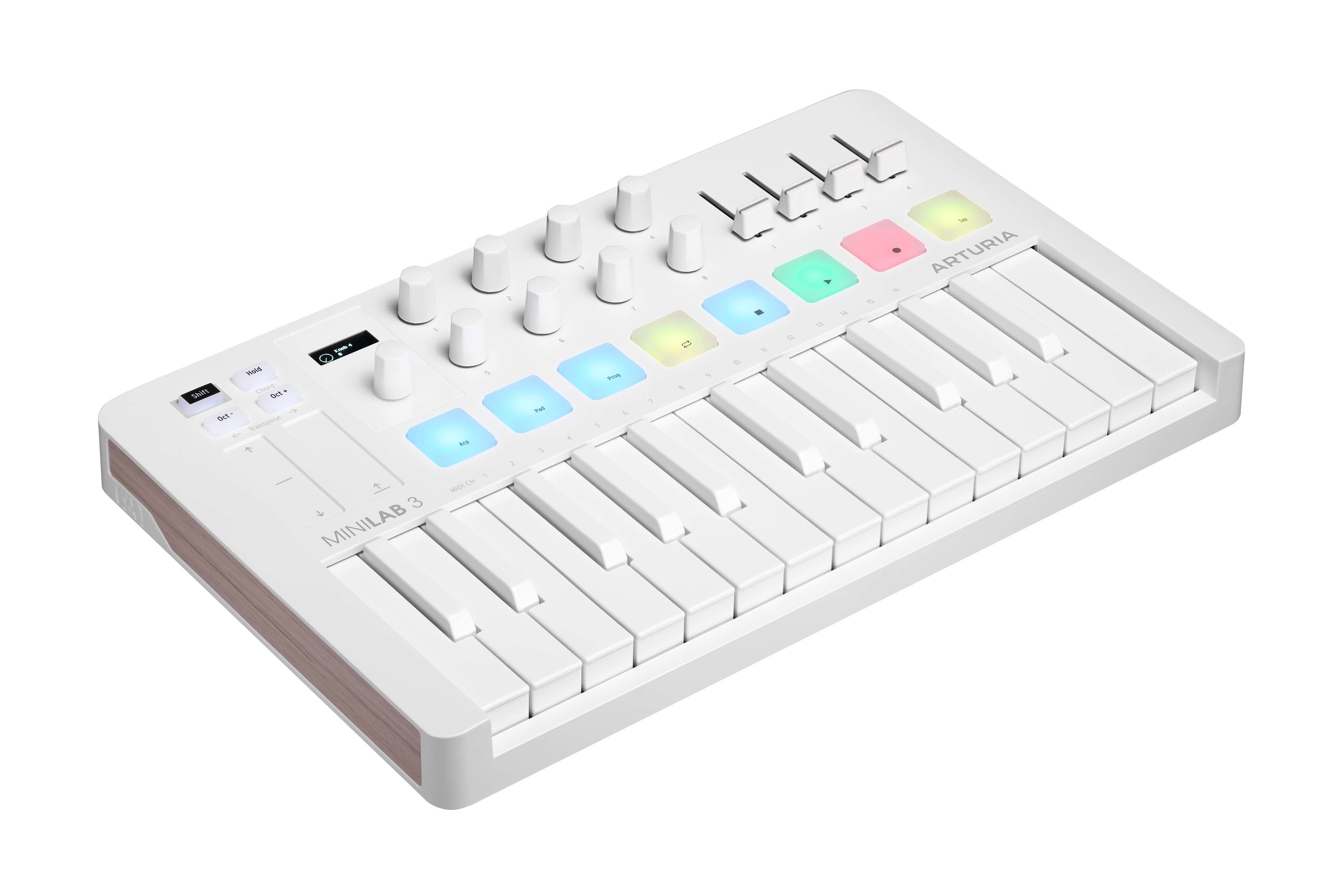 EAN 3760033531694 - Arturia Minilab 3 teclado MIDI 25 llaves USB Blanco imagen 3
